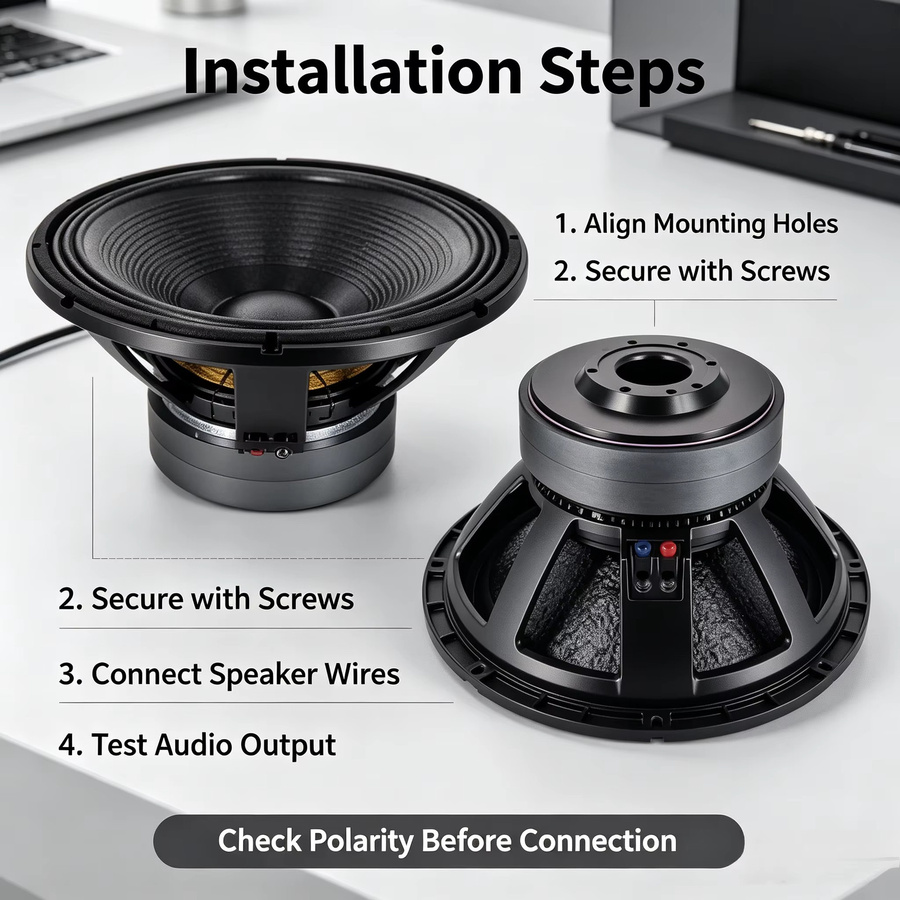 L18X452 CF18805 Aktiver Bühnen-Subwoofer 18 Zoll mit 2000W Leistung in Schwarz - Bild 5