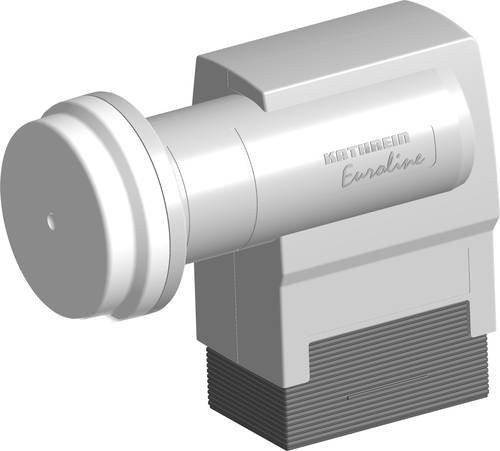 Kathrein Euroline KEL 440 Quattro-LNB in Grau und Weiß mit 40mm Feedaufnahme - Bild 1