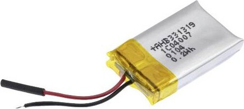 Renata ICP331319PM Spezial-Akku LiPo Prismatisch 3,7V 50 mAh Silber - Bild 1