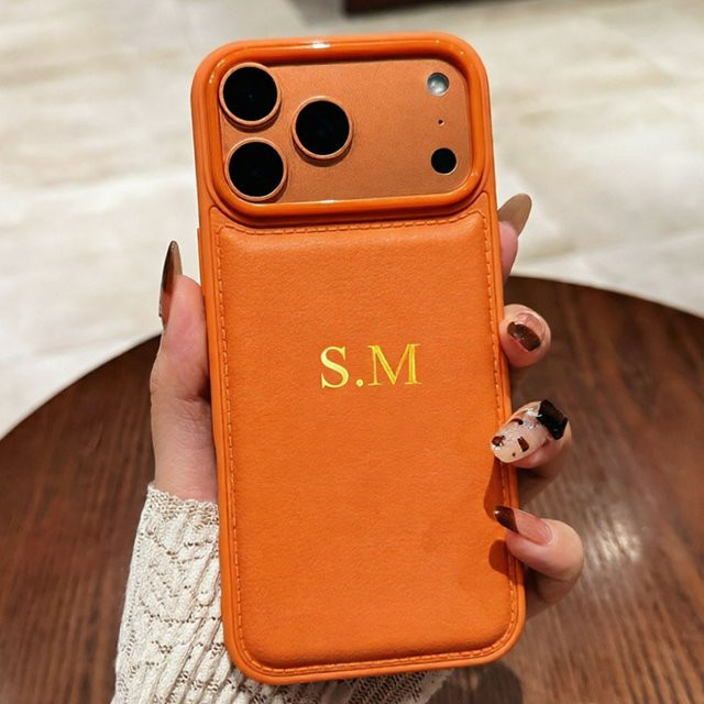 Individuelles iPhone Case für Apple iPhone Modelle in Orange - Bild 1