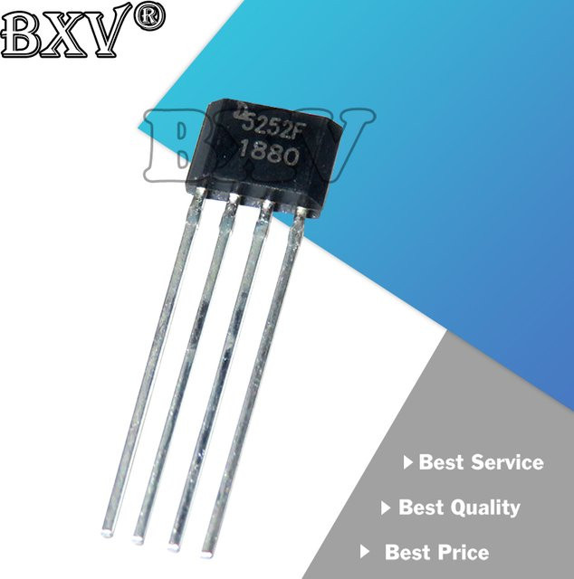 10 Stück QX5252F QX5252 5252F LED-Treiber-Chip im TO-92 Gehäuse in Schwarz - Bild 1