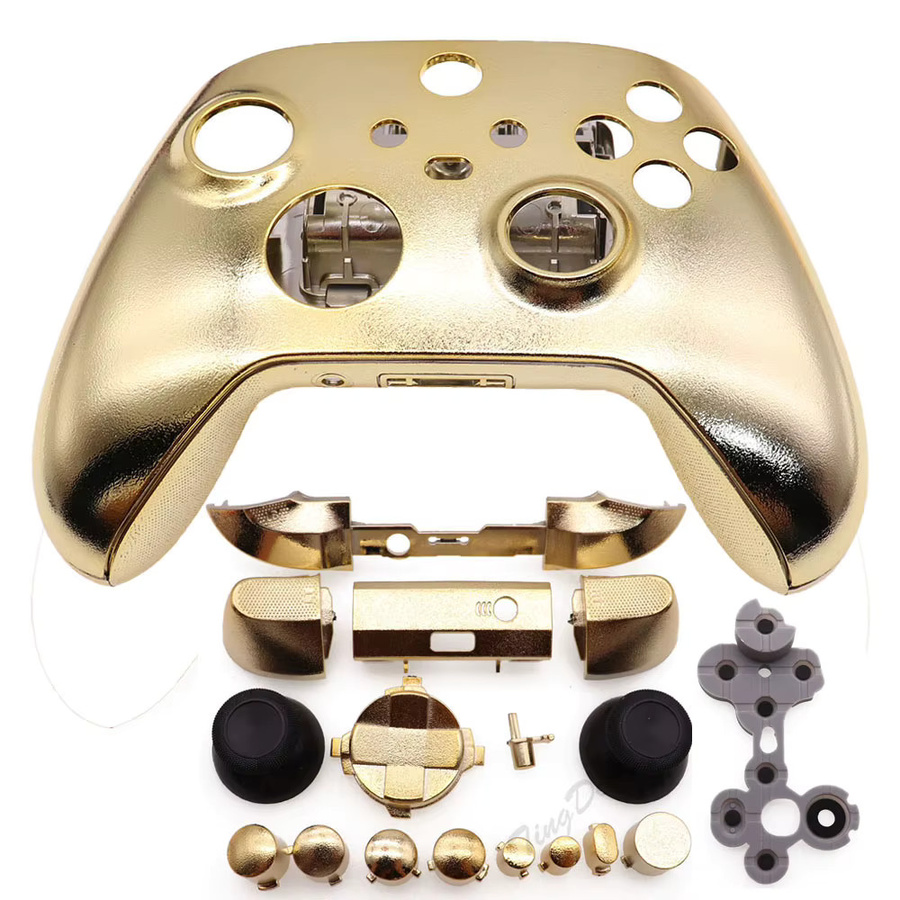 TingDong Controller-Schutzhülle Set für Xbox Series X S inklusive Gehäuse, Tasten und leitfähigem Gummi - Bild 2