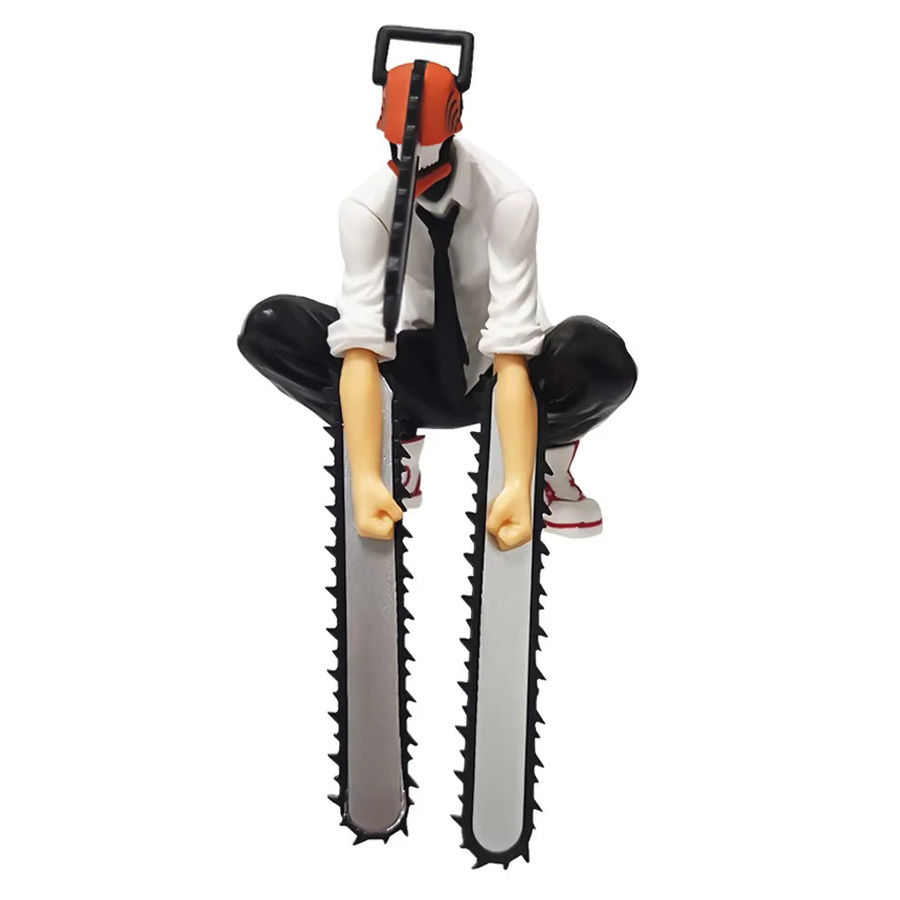 CollectionToys Chainsaw Man Denji Actionfigur, 2-teiliges Set, 14-17 cm - Bild 4