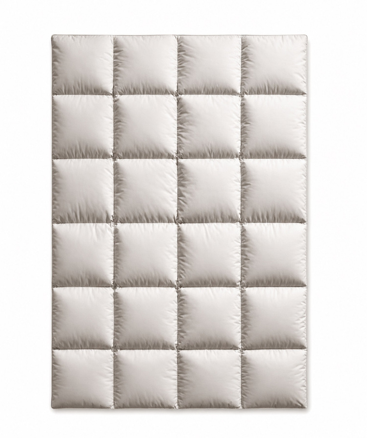 Betten Hofmann Ganzjahresdecke aus Daunen und Federn, Beige, B: 155 cm, L: 220 cm - Bild 1