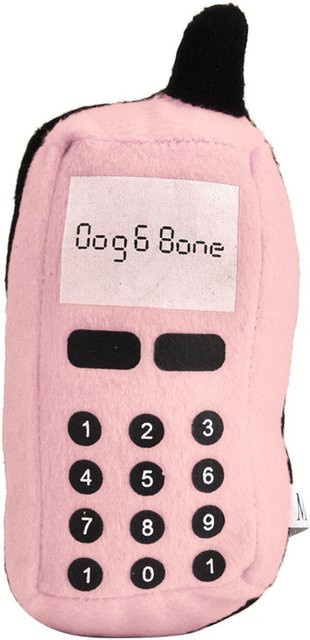 Canaryy Plüsch Handy Haustier Hunde Katzen, Kauspielzeug, Rosa - Bild 1