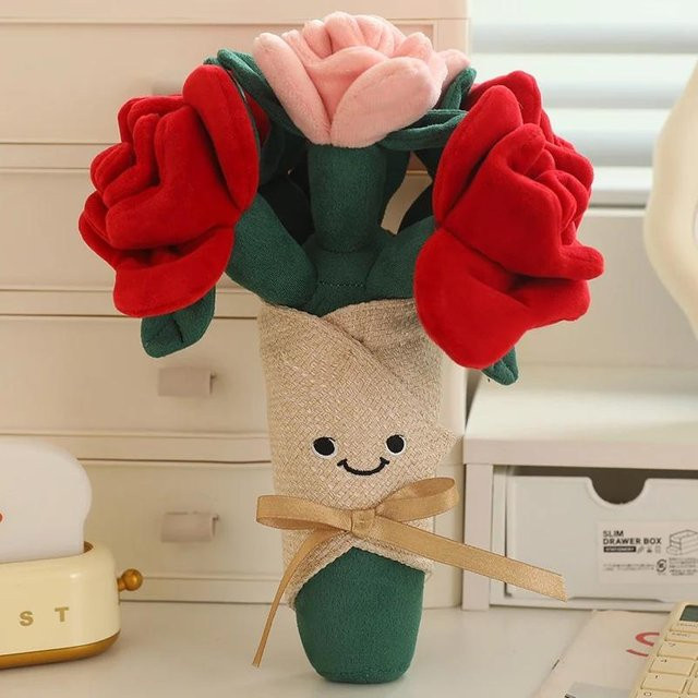 Kidsly Rose Plüschtier mit Blumen, Plüsch / Textil, ab 14 Jahren - Bild 1