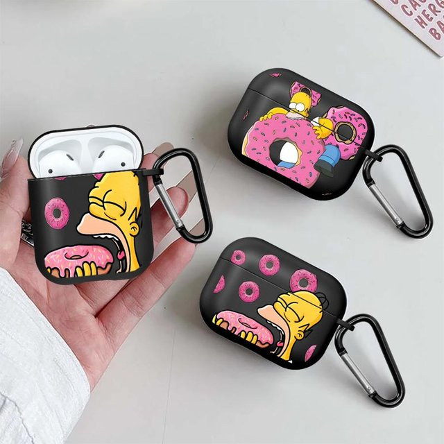 Apple AirPods Pro Hülle im Simpsons Cartoon Design - Bild 1