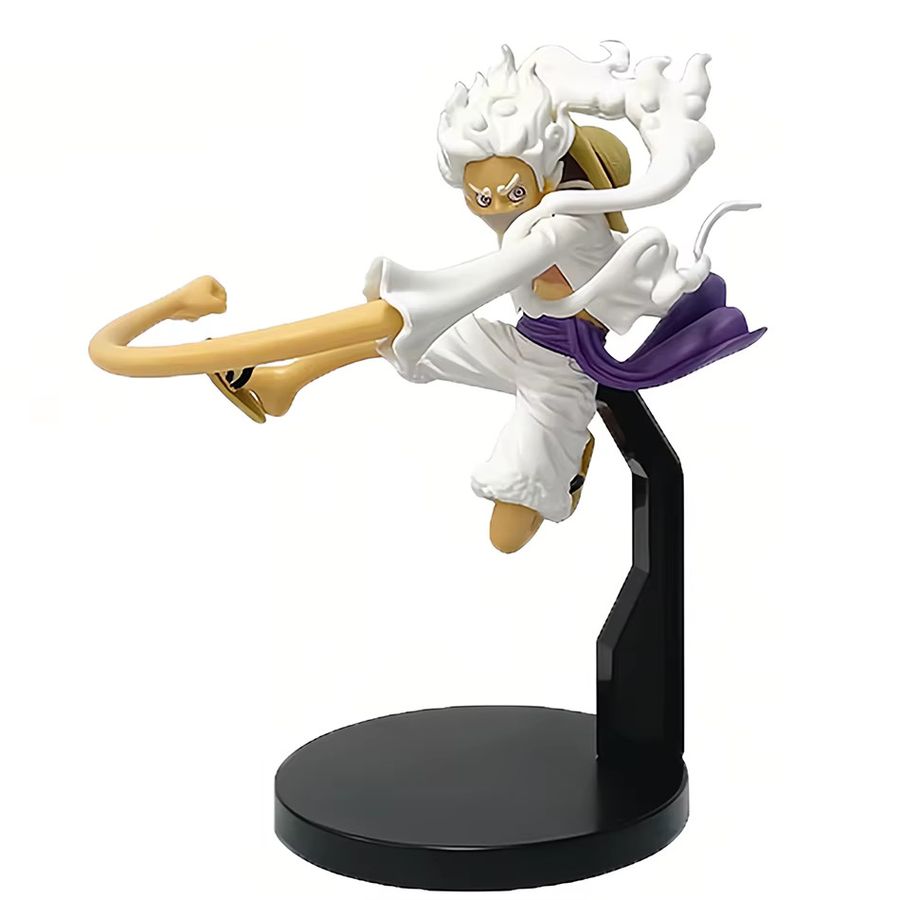 Bandai One Piece Anime Figur Sonnengott Nika Ruffy aus PVC als Desktop Ornament - Bild 4
