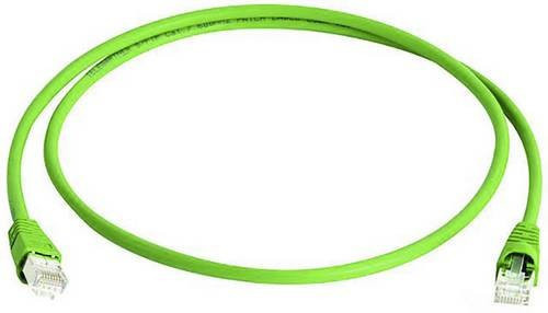 Telegärtner RJ45 Patchkabel CAT 6a S/FTP Ethernet/LAN Grün, 10,00 m - Bild 1