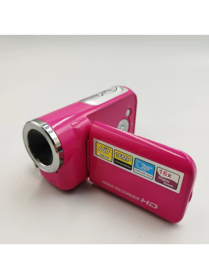 VIBRATITE Kompaktkamera in Schwarz mit Drehbildschirm für Full-HD-Videos und Fotos - Bild 6