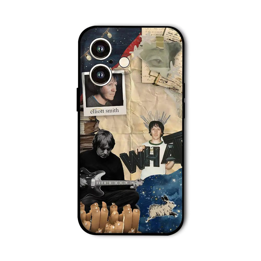 Mesuca Elliott Smith Figure 8 Handyhülle für iPhone, Matte Weiche Silikonhülle, Multicolour - Bild 6