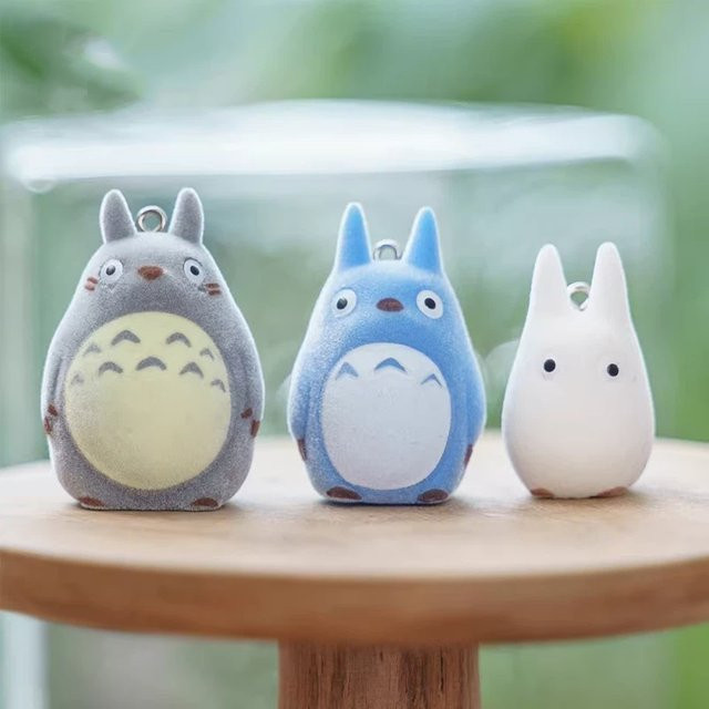 HUGKIS Studio Ghibli Totoro Ponyo Schlüsselanhänger, 6-teiliges Set - Bild 1