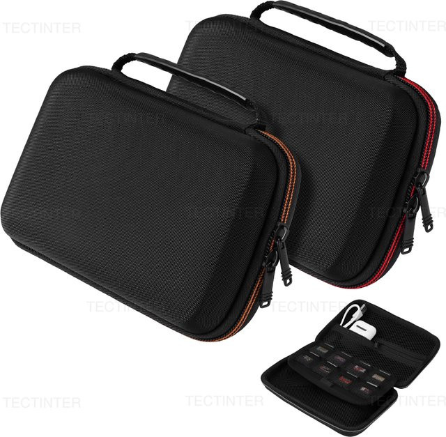 Schützende Tragetasche für Nintendo 3DS, 3DS XL, 3DS LL und New Nintendo 2DS XL in Schwarz - Bild 1