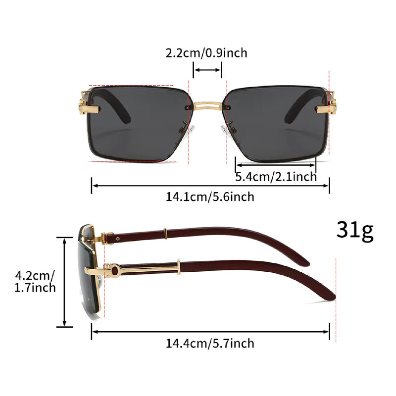 KAMMPT Sonnenbrille Square, Multicolor, Männer - Bild 3