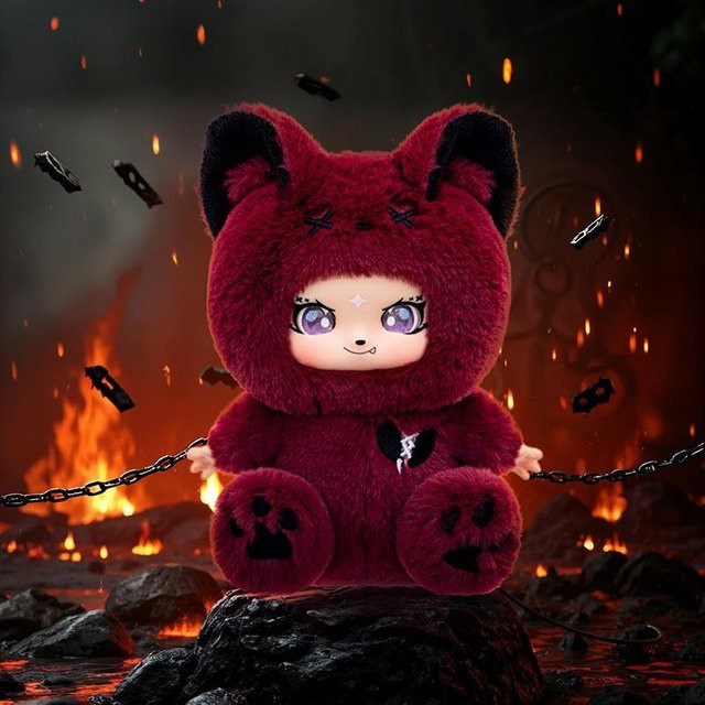 Yiran toy Werwolf-Tötungsspiel Plüschtier, Bunt, ab 3 Jahre - Bild 1