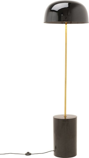 Stehleuchte LOUNGY von KARE DESIGN in Schwarz aus Stahl - Bild 1