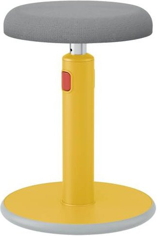 Leitz Sitz- und Stehhocker Ergo Cosy Active in Gelb, B/T/H: 37 x 37 x 46-79 cm - Bild 1