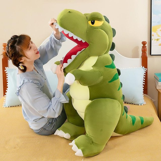 Yiran Health & Beauty Dinosaurier Plüschtiere, Tyrannosaurus, 80cm - Bild 1