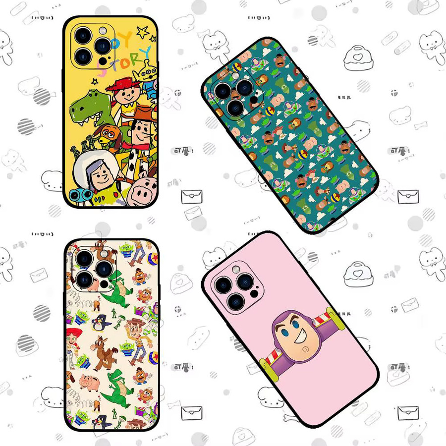 Anime T-Toys-S-Storys Handyhülle für Apple iPhone 17 16 15 14 13 12 11 Pro Max Plus X XR XS in Multicolour - Bild 2