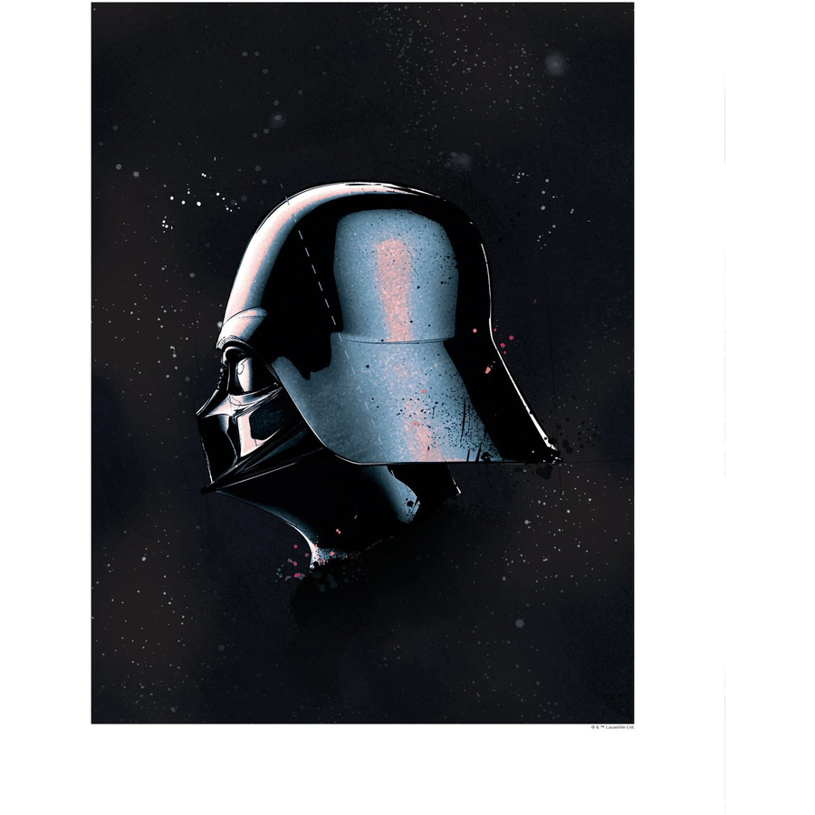 Komar Wandbild Star Wars Vader in Schwarz, B/H: 40 x 50 cm - Bild 2