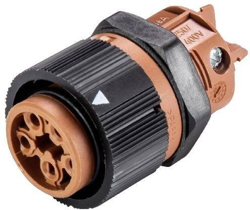 Wieland Electric 46.051.5051.4 Geräteanschluss in Braun - Bild 1