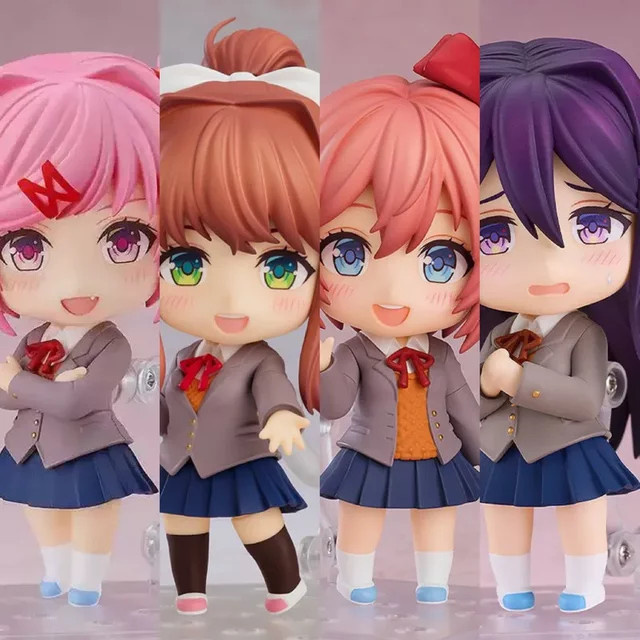 Bandai Doki Doki Literature Club, Anime Actionfigur, Q-Version, Einzelfigur - Bild 1