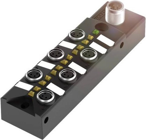 Balluff BPI 6M303P-5K-B0-SM48T Sensor/Aktorbox passiv Multipolverteiler in Schwarz - Bild 1