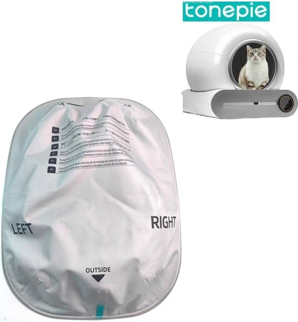 Wasserdichte und weiche Unterlage mit abnehmbarem Innenfutter als Zubehör für die TONEPIE Ti-Pro Intelligente Katzentoilette - Bild 1