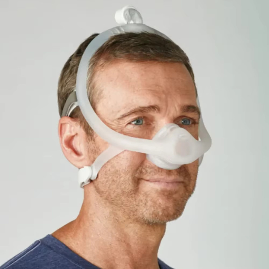 Yuwell CPAP Nasenmaske Dream Wisp in Weiß zur Behandlung von Schnarchen und Schlafapnoe - Bild 4