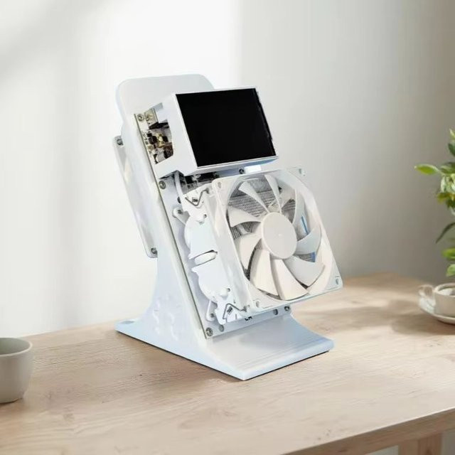 BTCNerd Qaxe++ Bitcoin Miner SHA-256 ASIC Mining-Maschine 6Th/s in Schwarz oder Weiß - Bild 1