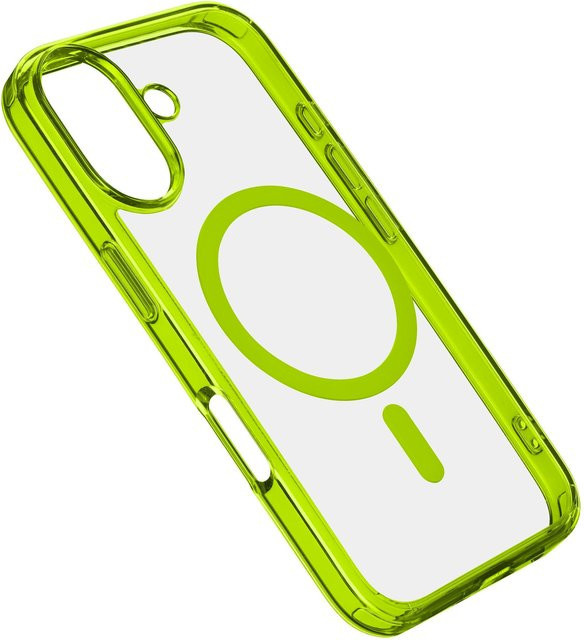 Iconic MAG MagSafe Case für Apple iPhone 16 in Lime Green - Bild 1