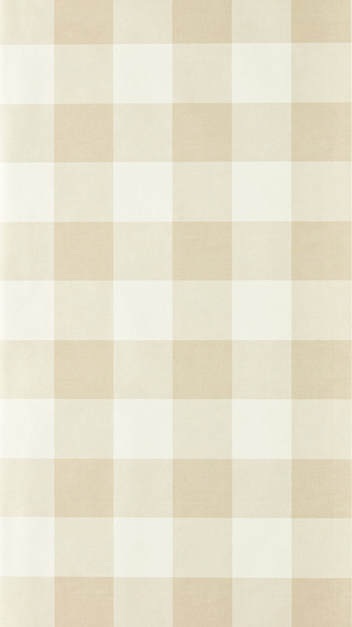 Scion Tapete Central Check in Pebble Beige mit modernem Abstract-Karomuster aus Vlies - Bild 1