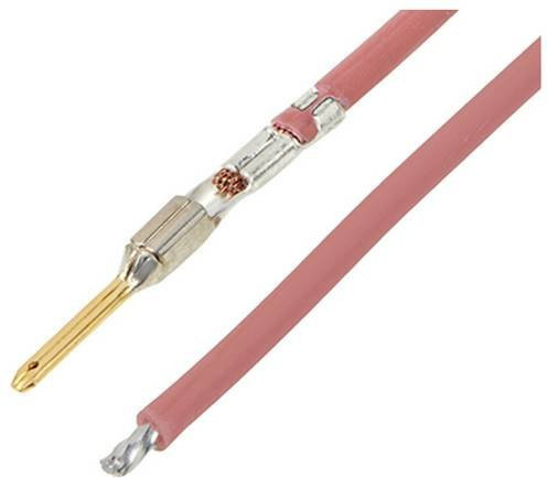 Molex Crimpkontakt mit Litze 216303-2224 Bulk in Gold und Rot - Bild 1