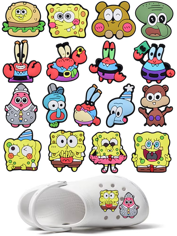 Potdemiel Schuh Charms Spongebob, Kinder - Bild 4