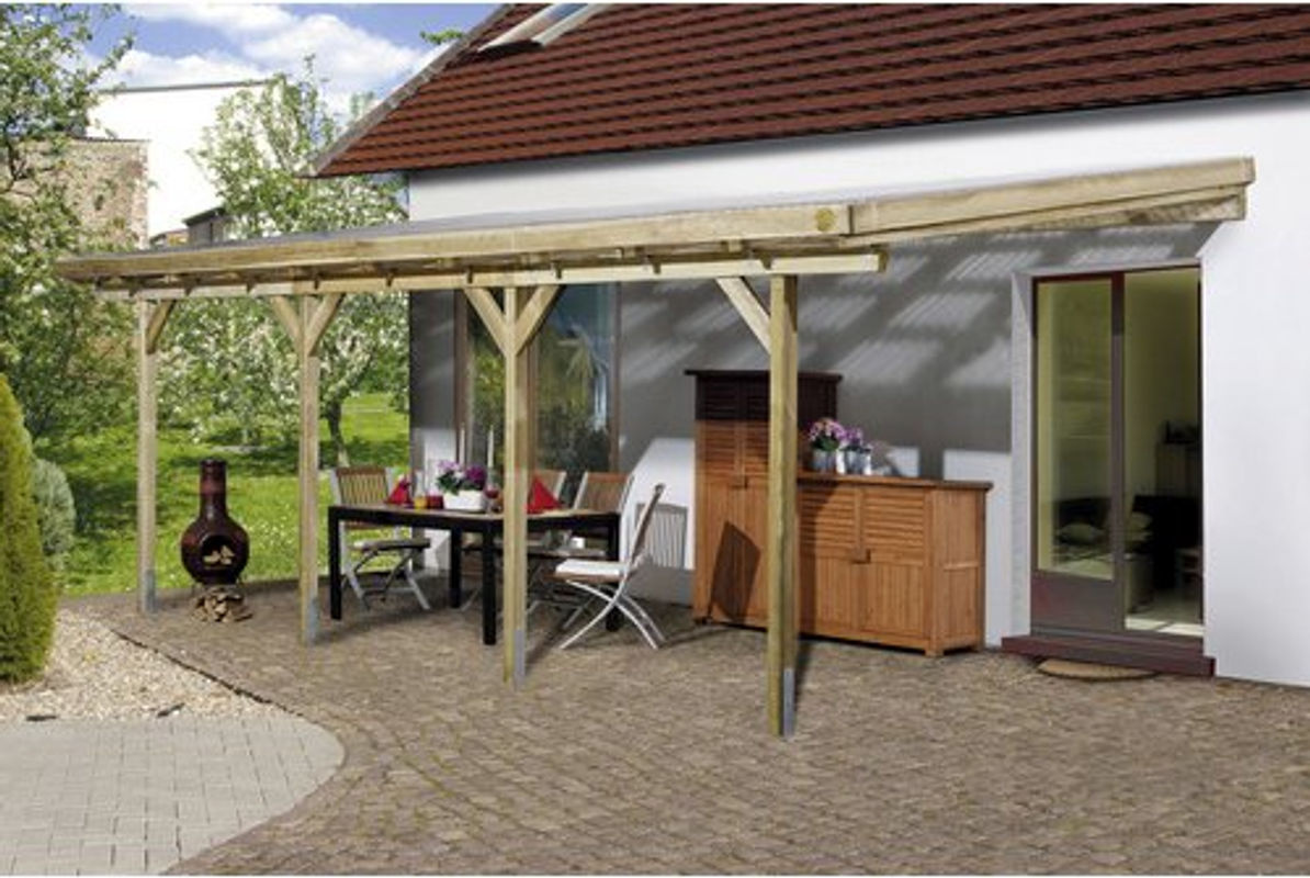 Weka Terrassenüberdachung 671 Lean-to in verschiedenen Ausführungen - Bild 2