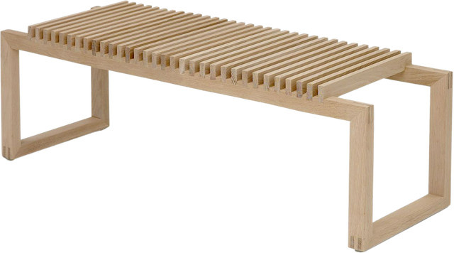 Skagerak By Fritz Hansen Cutter Bank 120 in Braun aus Holz - Bild 1