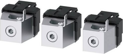 Siemens Rundleiteranschlussklemme 3VA9144-0JK11 in Silber - Bild 1