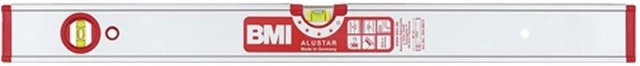 BMI Wasserwaage ALUSTAR aus Aluminium in Silber, Länge: 150 cm - Bild 1