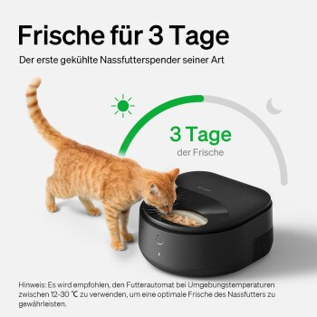 Petlibro POLAR Futterautomat für Nassfutter in Schwarz - Bild 2