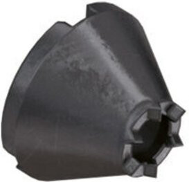 RÖHM Mitnehmerscheibe CoAE schwarz, direkt verzahnt Linkslauf, Arbeitsbereich-⌀: 17-32 mm - Bild 1