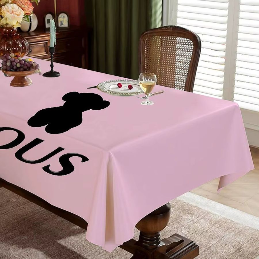 T-TOUSes Rechteckige Tischdecke wasserdicht und wiederverwendbar für Küche und Esstisch - Bild 3