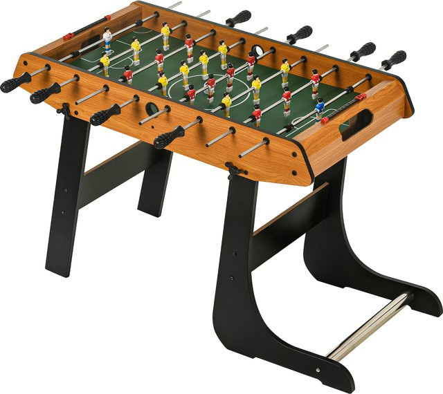 HOMCOM Tischfußball Tischkicker, zusammenklappbar, mit je 11 Spielern - Bild 1