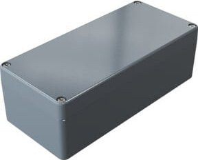 Aluminium Gehäuse rose B/T/H: 8,0 x 17,5 x 5,7 cm - Bild 1