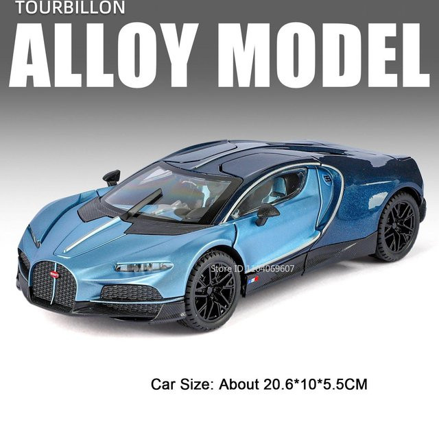 Linyi toy car Tourbillon Bolide Modell Sportwagen, 1:24, ab 14 Jahre - Bild 1