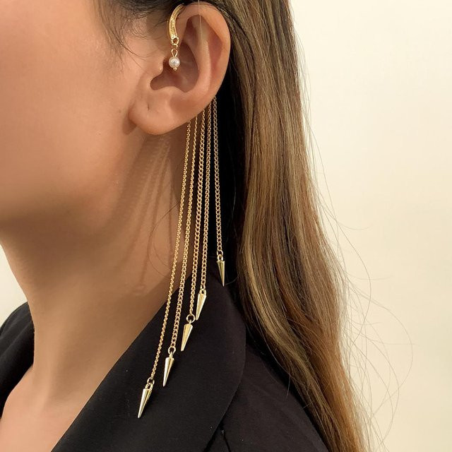 Ingemark Clip Ohrring, Gold, Zirkonia, Damen - Bild 1