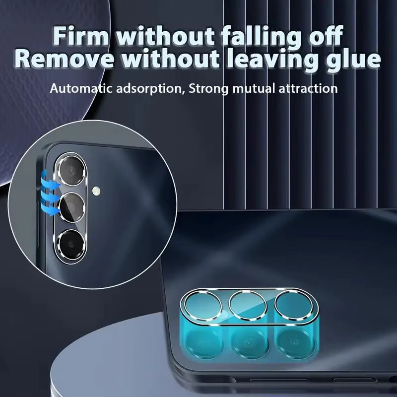 3er-Set 3D Vollabdeckung Objektivschutz aus HD-Glas für Samsung Galaxy A17 A56 A36 A16 A55 A35 A15 A54 A34 A14 in Transparent - Bild 5