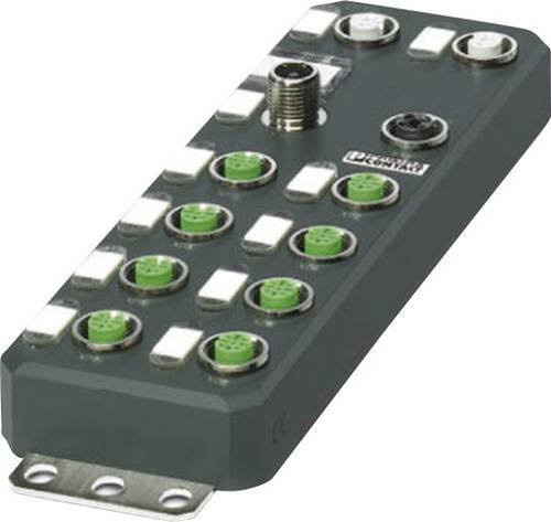 Phoenix Contact AXL E EIP DI16 M12 6P 2701493 SPS-Erweiterungsmodul Ethernet/LAN Grau 24 V/DC - Bild 1