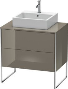 Duravit Waschtischunterschrank XSquare mit 2 Auszügen, Breite: 80 cm, Tiefe: 54,8 cm, Höhe: 77,8 cm - Bild 1
