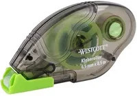 Westcott Kleberoller mit Dots Pads, repositionable, Transparent/Grau/Grün - Bild 1