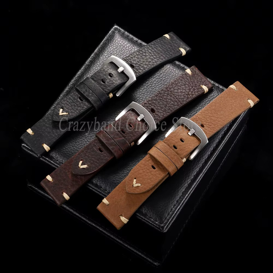 crazyband Uhrenarmband Rindsleder, Unisex - Bild 3